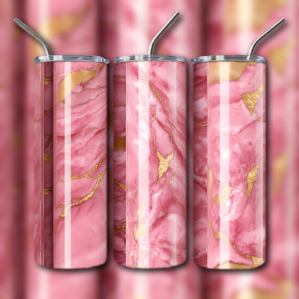 Abstract 3D Art Tumbler