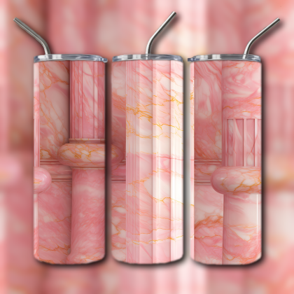 Abstract 3D Art Tumbler