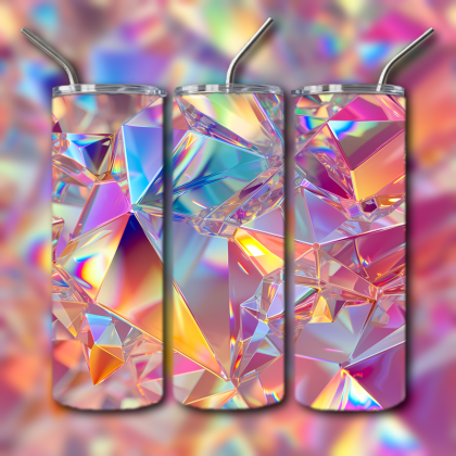 Abstract 3D Art Tumbler