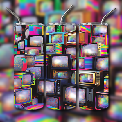Abstract 3D Art Tumbler