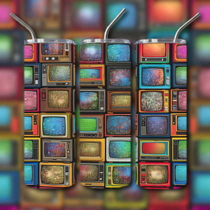 Abstract 3D Art Tumbler