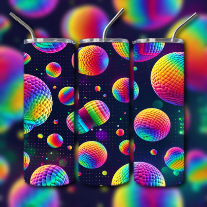 Abstract 3D Art Tumbler