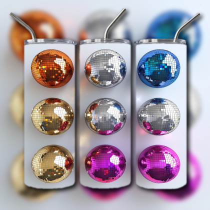 Abstract 3D Art Tumbler
