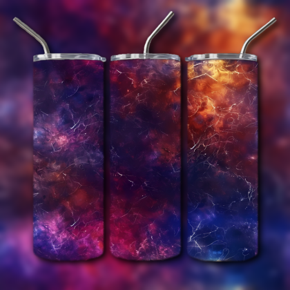 Abstract 3D Art Tumbler