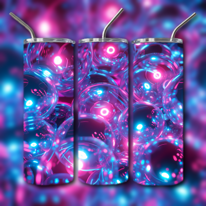 Abstract 3D Art Tumbler