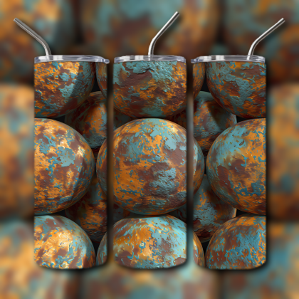 Abstract 3D Art Tumbler