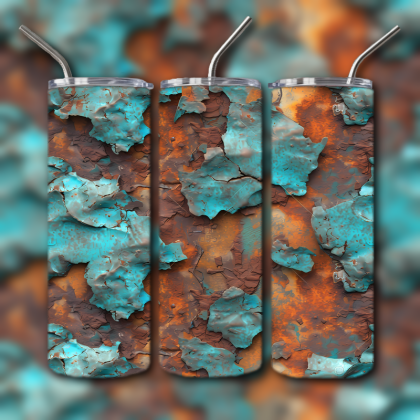 Abstract 3D Art Tumbler
