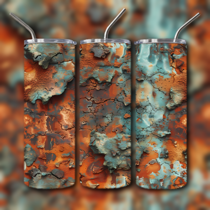 Abstract 3D Art Tumbler