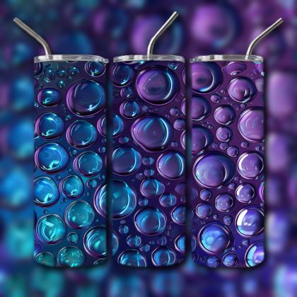 Abstract 3D Art Tumbler