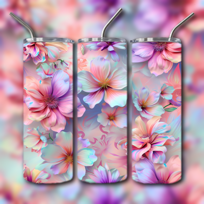Abstract 3D Art Tumbler