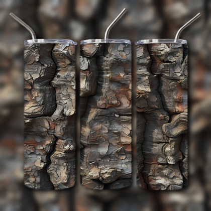 Abstract 3D Art Tumbler