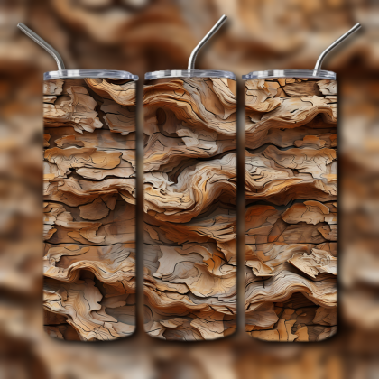 Abstract 3D Art Tumbler