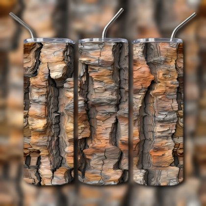 Abstract 3D Art Tumbler