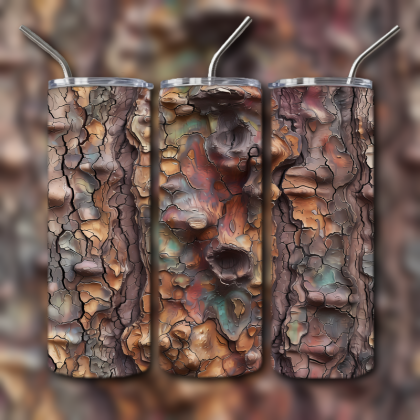 Abstract 3D Art Tumbler