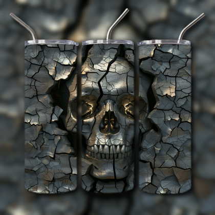 Abstract 3D Art Tumbler