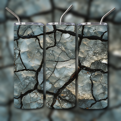 Abstract 3D Art Tumbler
