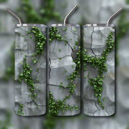 Abstract 3D Art Tumbler