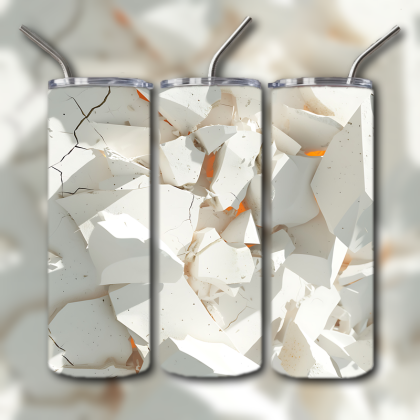 Abstract 3D Art Tumbler