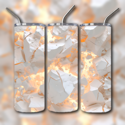 Abstract 3D Art Tumbler