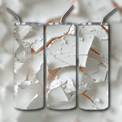 Abstract 3D Art Tumbler
