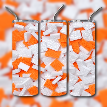 Abstract 3D Art Tumbler