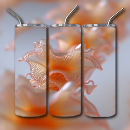 Abstract 3D Art Tumbler