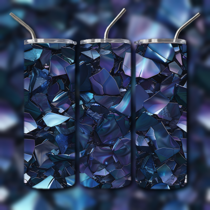 Abstract 3D Art Tumbler