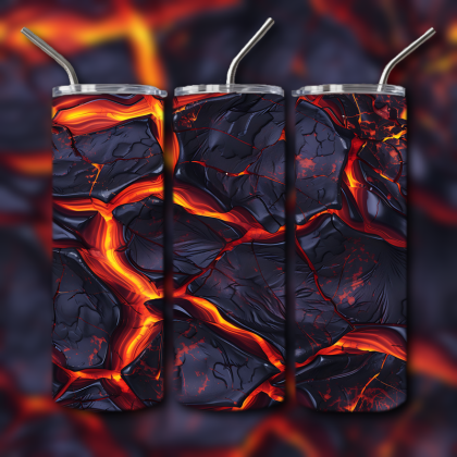 Abstract 3D Art Tumbler