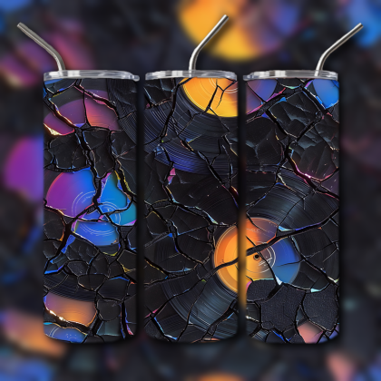 Abstract 3D Art Tumbler