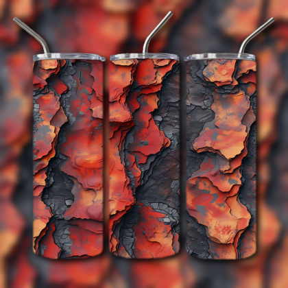 Abstract 3D Art Tumbler