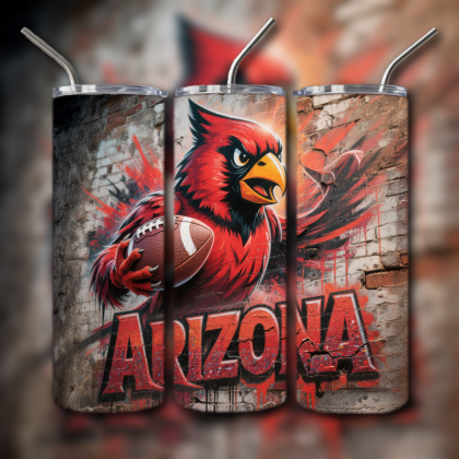 NFL Team Tumbler Arizona Cardinals v3