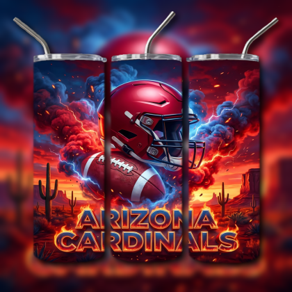 NFL Team Tumbler Arizona Cardinals v4