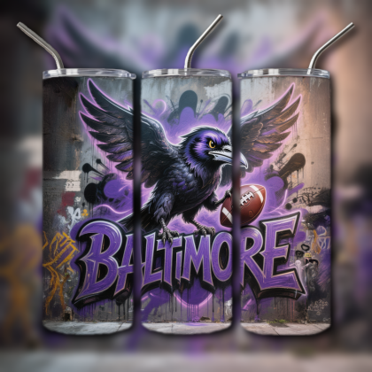NFL Team Tumbler Baltimore Ravens v3