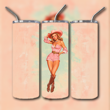 Cowboys and Cowgirls Tumbler