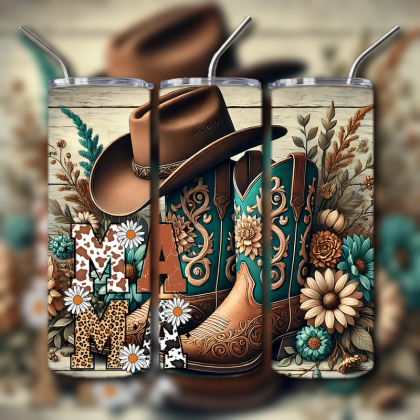 Cowboys and Cowgirls Tumbler