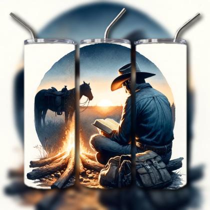 Cowboys and Cowgirls Tumbler