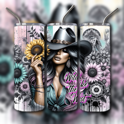 Cowboys and Cowgirls Tumbler