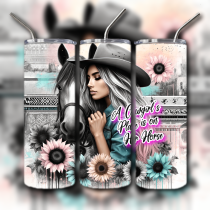 Cowboys and Cowgirls Tumbler