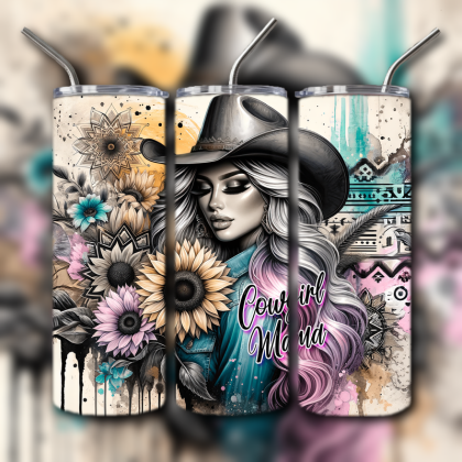 Cowboys and Cowgirls Tumbler