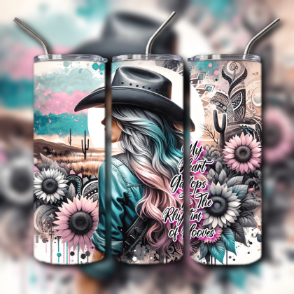 Cowboys and Cowgirls Tumbler