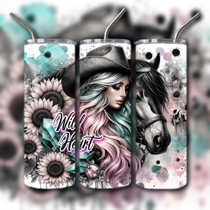Cowboys and Cowgirls Tumbler