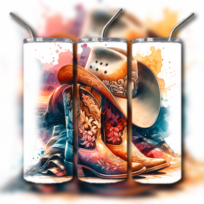 Cowboys and Cowgirls Tumbler