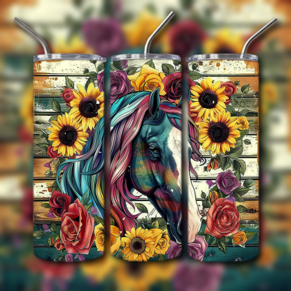 Cowboys and Cowgirls Tumbler