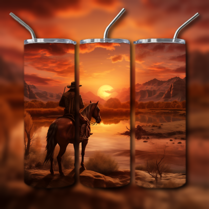 Cowboys and Cowgirls Tumbler
