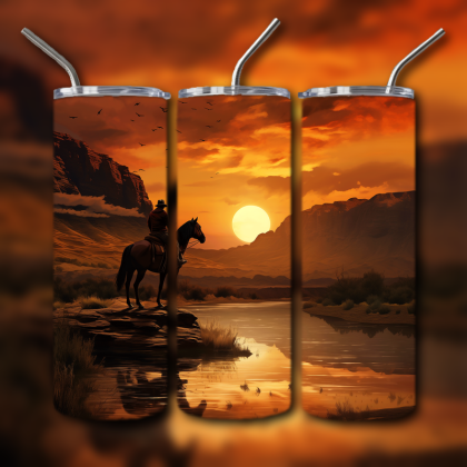 Cowboys and Cowgirls Tumbler