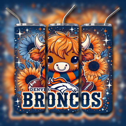 NFL Team Tumbler Denver Broncos v2