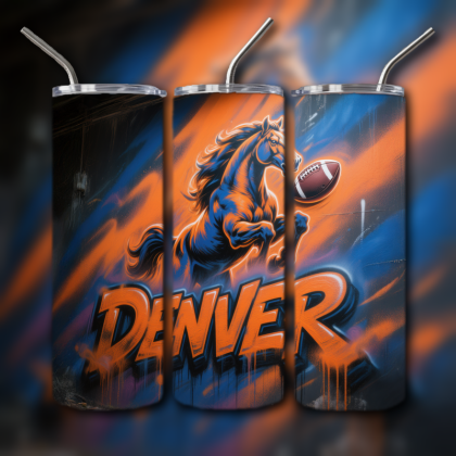 NFL Team Tumbler Denver Broncos v3