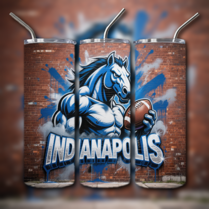 NFL Team Tumbler Indianapolis Colts v3