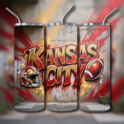 NFL Team Tumbler Kansas City Chiefs v1