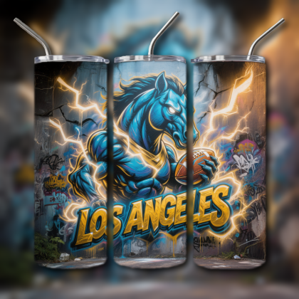 NFL Team Tumbler Los Angeles Chargers v3